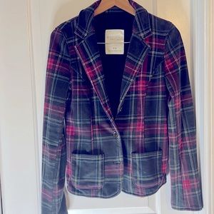 Plaid blazer